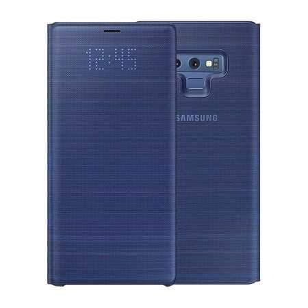 كفر جوال سامسونج جالكسي نوت 9 أزرق سامسونج Samsung Galaxy Note 9 LED View Cover  