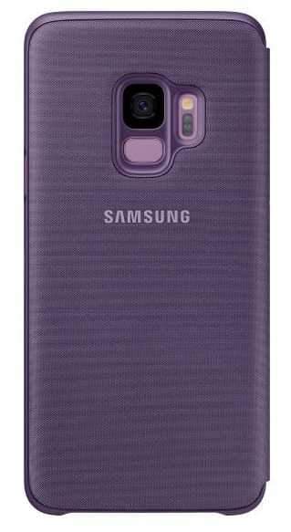 كفر جوال سامسونج جالكسي اس 9 رمادي أوركيد سامسونج Samsung Galaxy S9 LED View Cover