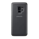 كفر جوال سامسونج جالكسي اس 9 شفاف وأسود سامسونج Samsung Galaxy S9 Clear View Standing Cover 