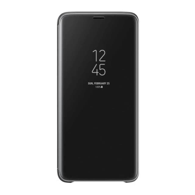 كفر جوال سامسونج جالكسي اس 9 بلس أسود سامسونج Samsung Galaxy S9+ Clear View Standing Cover    
