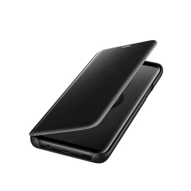 كفر جوال سامسونج جالكسي اس 9 بلس أسود سامسونج Samsung Galaxy S9+ Clear View Standing Cover    