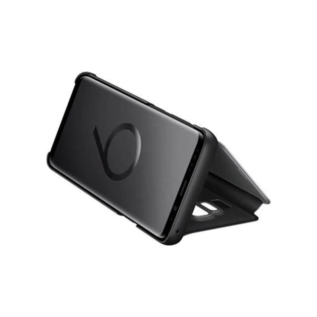 كفر جوال سامسونج جالكسي اس 9 بلس أسود سامسونج Samsung Galaxy S9+ Clear View Standing Cover    