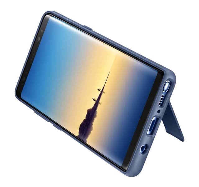 Samsung Galaxy Note 8 Protective Standing Cover - Deep Blue