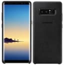 كفر جوال سامسونج جالكسي نوت 8 أسود سامسونج Samsung Note 8 Alcantara Back Cover 