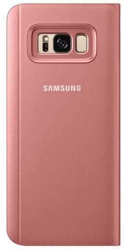 كفر جوال سامسونج جالكسي اس 8 بلس زهر سامسونج Samsung Galaxy S8+ Clear View Standing Cover
