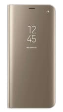 كفر جوال سامسونج جالكسي اس 8 بلس ذهبي سامسونج Samsung Galaxy S8+ Clear View Standing Cover