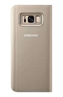 كفر جوال سامسونج جالكسي اس 8 بلس ذهبي سامسونج Samsung Galaxy S8+ Clear View Standing Cover