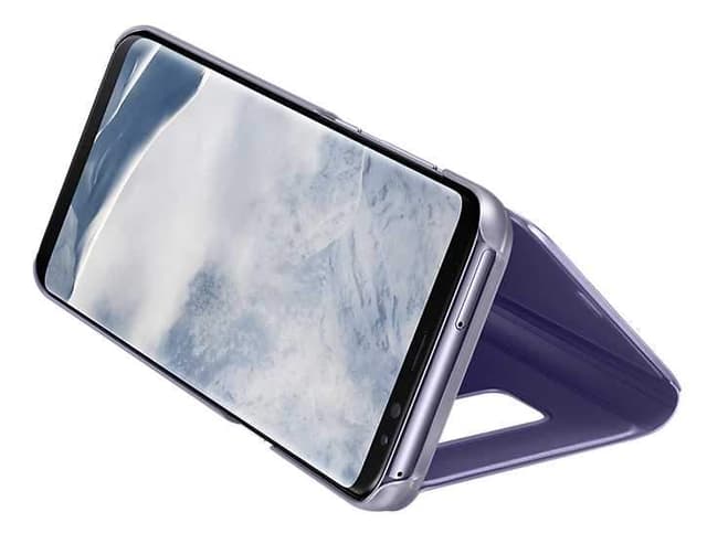كفر جوال سامسونج جالكسي اس 8 بنفسجي سامسونج Samsung Galaxy S8 Clear View Standing Cover
