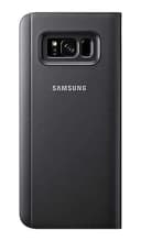 كفر جوال سامسونج جالكسي اس 8 أسود سامسونج Samsung Galaxy S8 Clear View Standing Cover