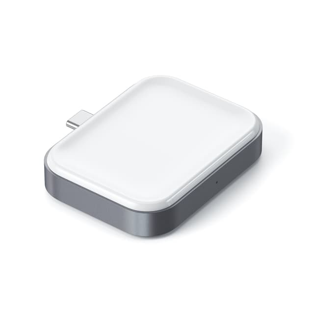 قاعدة شحن لاسلكية Satechi - Airpods Wireless Charging Dock - USB-C Wireless Charger