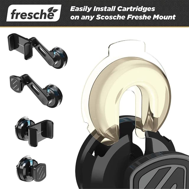 جهاز معطر الهواء لحامل الهاتف Scosche - Air Freshener Refill Cartridges for Fresche Mounts - فانيلا