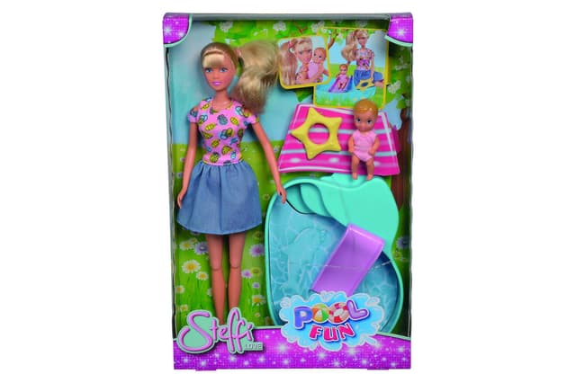 لعبة دمية Simba - Steffi Love Pool Fun