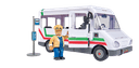 Simba fireman sam trevors bus incl figurine