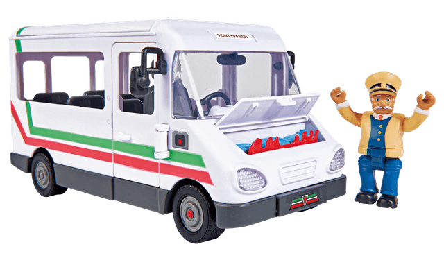 Simba fireman sam trevors bus incl figurine