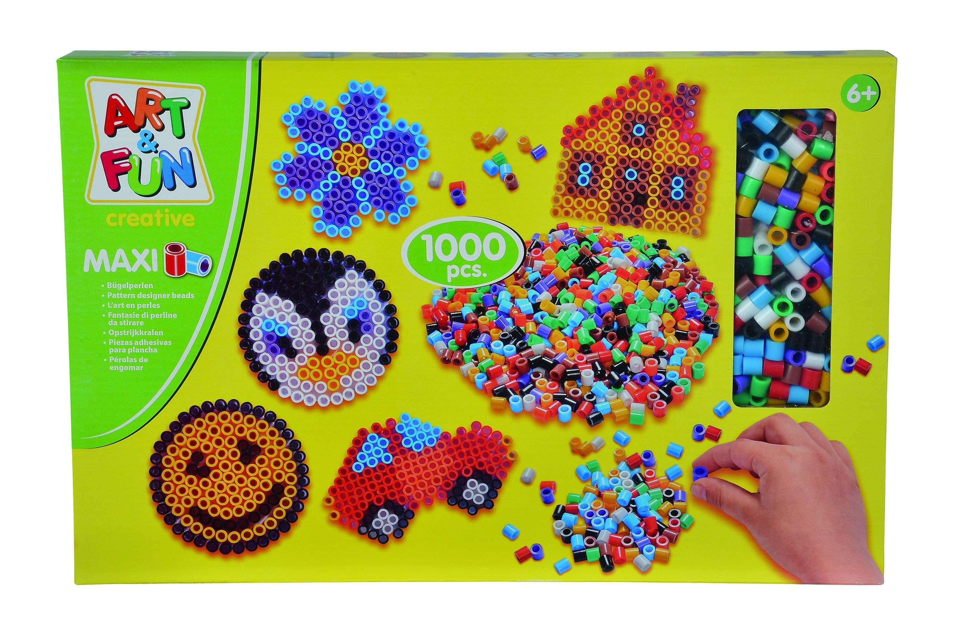 لعبة الخرز الملون SIMBA - ART & FUN 1000 IRONING BEAD SET