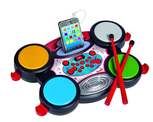 لعبة درامز  SIMBA - MP3 - I-DRUM PLASTIC B/O ELECTRONIC DRUM