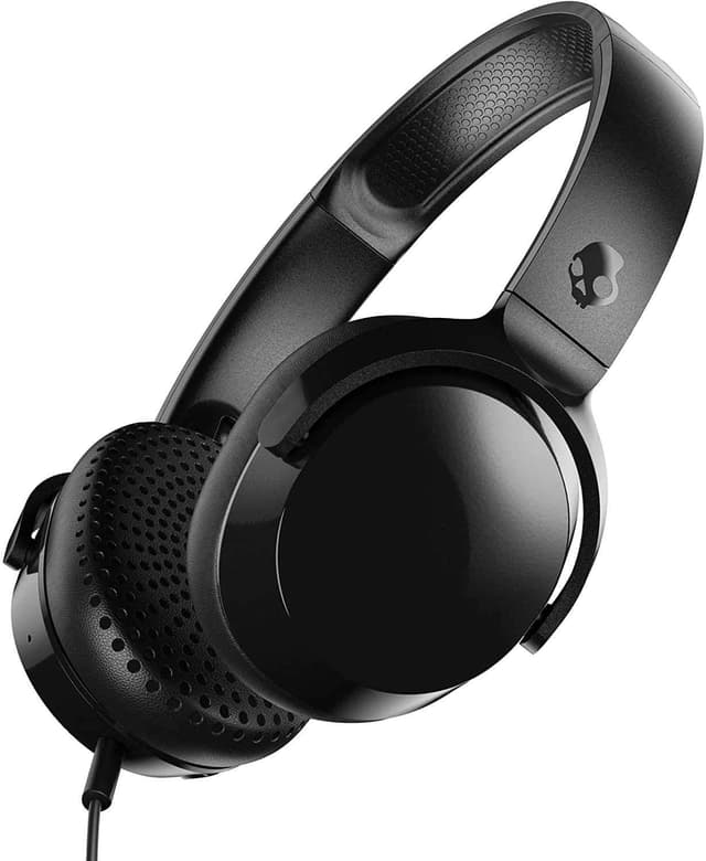 skullcandy riff wireless on ear headphones with tap tech black