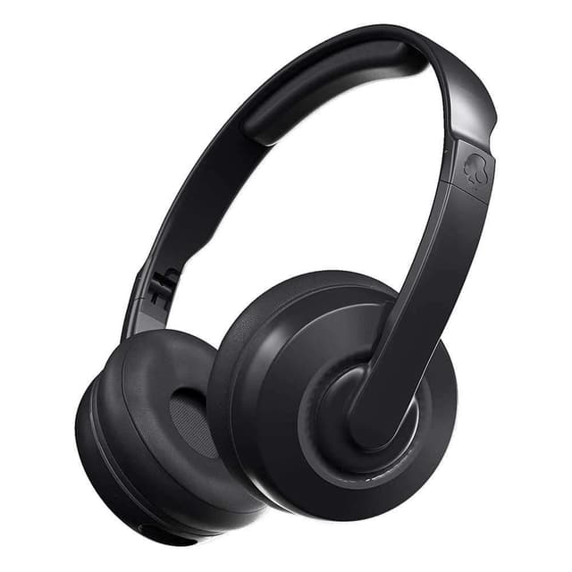 skullcandy cassette wireless on ear headphones black