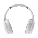 سماعات سكل كاندي لاسلكية أبيض وقرمزي Skullcandy White And Crimson Wireless Over Ear Headphones