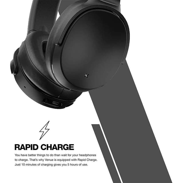 سماعة رأس سكال كاندي فينو لاسلكية Skullcandy Venue ANC Wireless Over-Ear Headphones