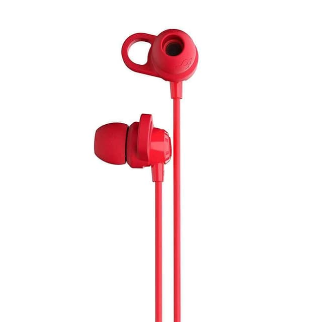 skullcandy jib active wireless in ear headphones black red