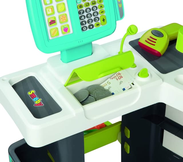 لعبة السوبر ماركت Smoby - Super Market With 34 Accessories