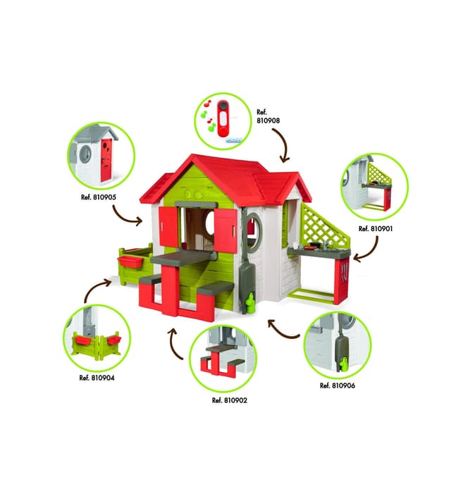 smoby my neo house playhouse