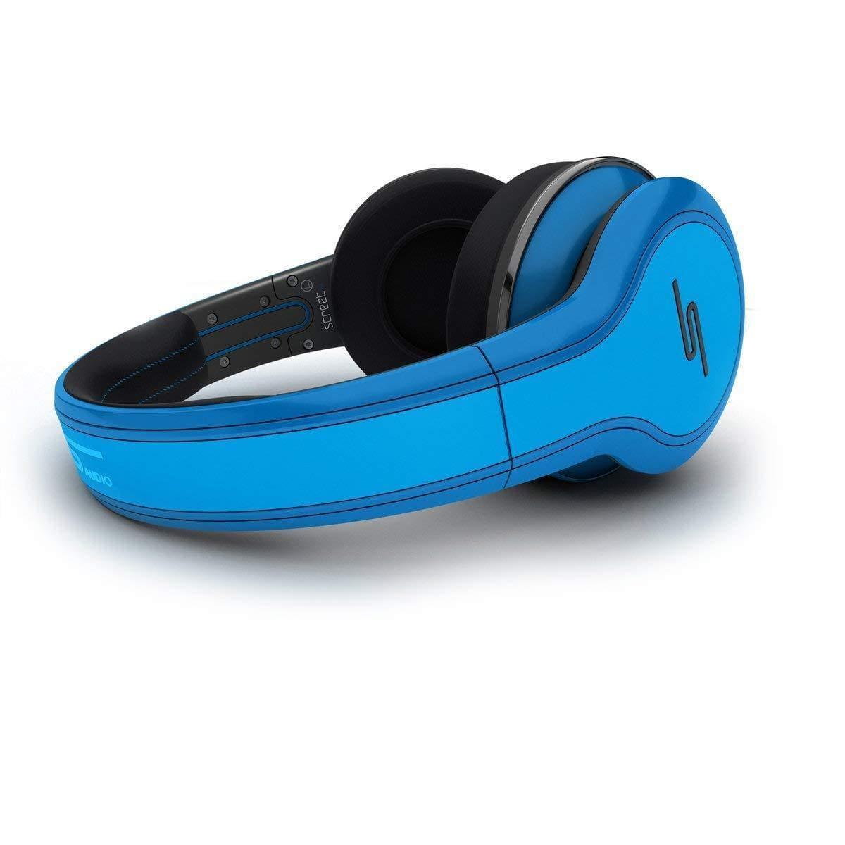 SMS Audio street by 50 wired over ear headphones blue