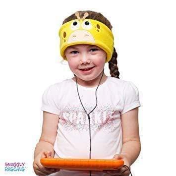 snuggly rascals ultra comfortable size adjustable headphones for kids giraffe - SW1hZ2U6MzUyNDQ=