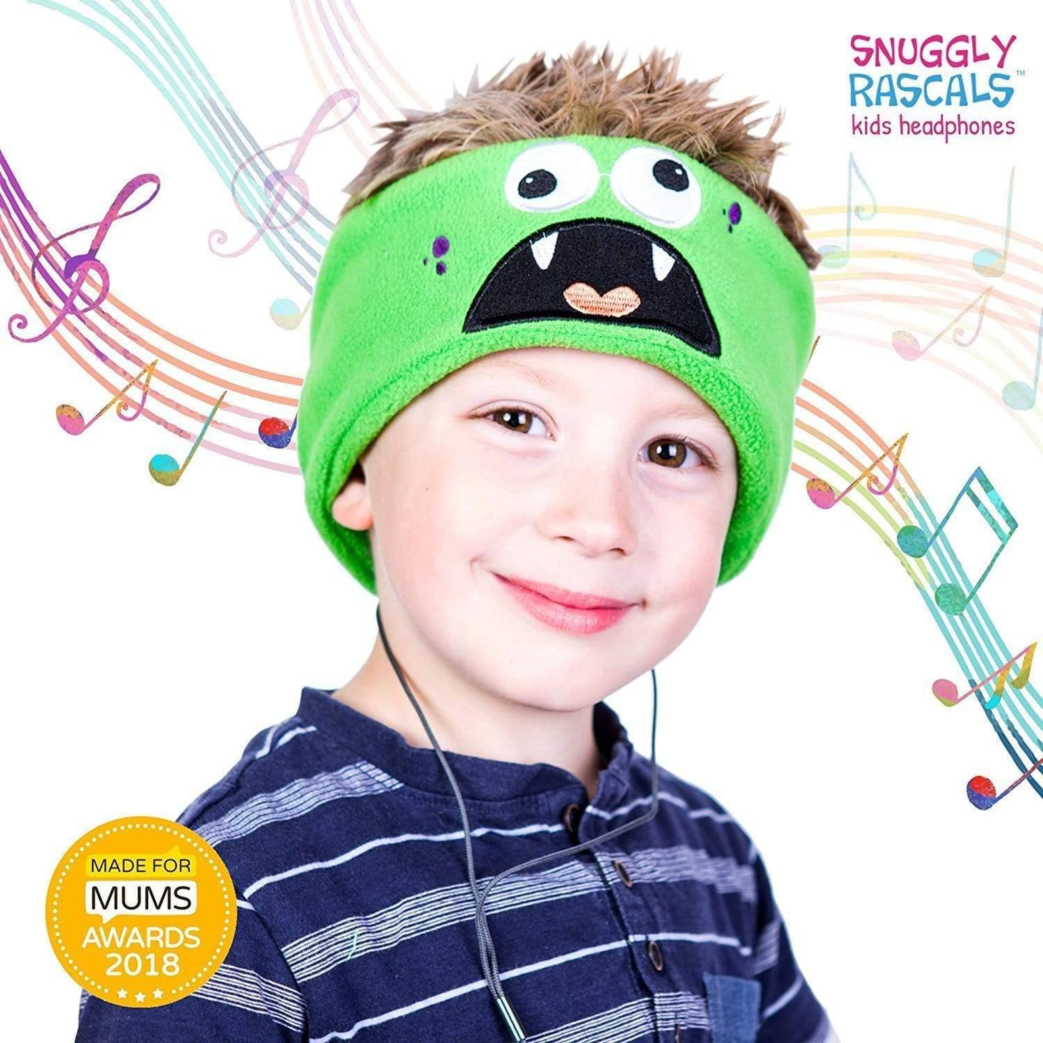 snuggly rascals ultra comfortable size adjustable headphones for kids monster