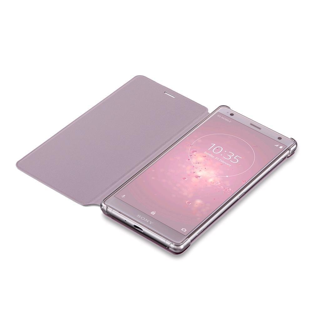 sony style cover touch for xperia xz2 pink