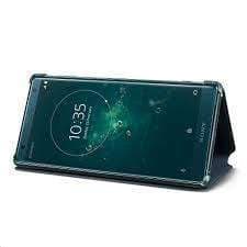 كفر دفتر لون أخضر SONY Style Cover Touch for Xperia XZ2 Green