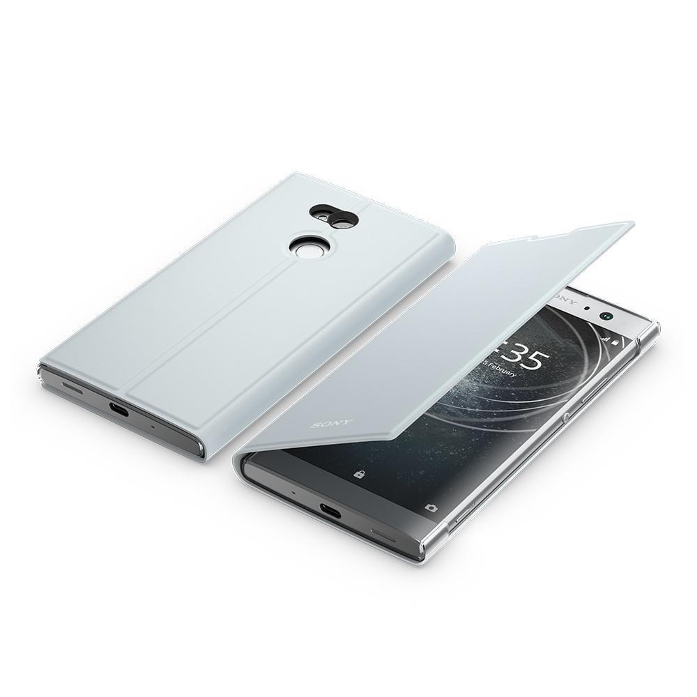 كفر دفتر لون فضي SONY Style Cover Stand for Xperia XA2 Ultra