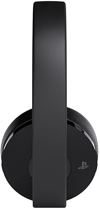 سماعات رأس بلوتوث اسود  سوني جولد ps4 sony gold wireless headset  black