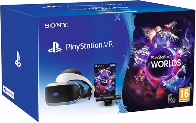 نظارات الواقع الافتراضي بلاي ستيشن 4 مع لعبة واحدة سوني PLAYSTATION 4 VR BUNDLE 1 GAME