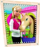 لعبة دمية مع اسطبل حصان SIMBA - SL Horse Stable