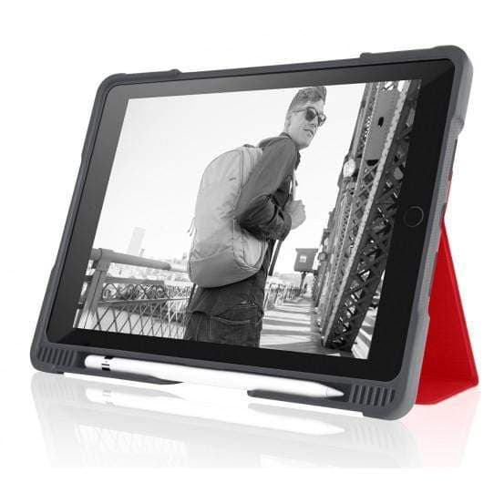 كفر سيلكون لجهاز "iPad Pro 12.9 أحمر Dux Plus Case AP Midnight - STM Bags