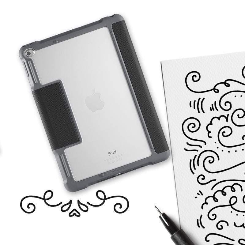 كفر حماية أسود لجهاز (iPad Air 2) STM Dux Rugged Case Black for iPad Air 2