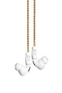 tapper airpod airpod pro strap 18k gold plated rope chain with magnetic locks swedish design compatible with airpods and airpods pro gold