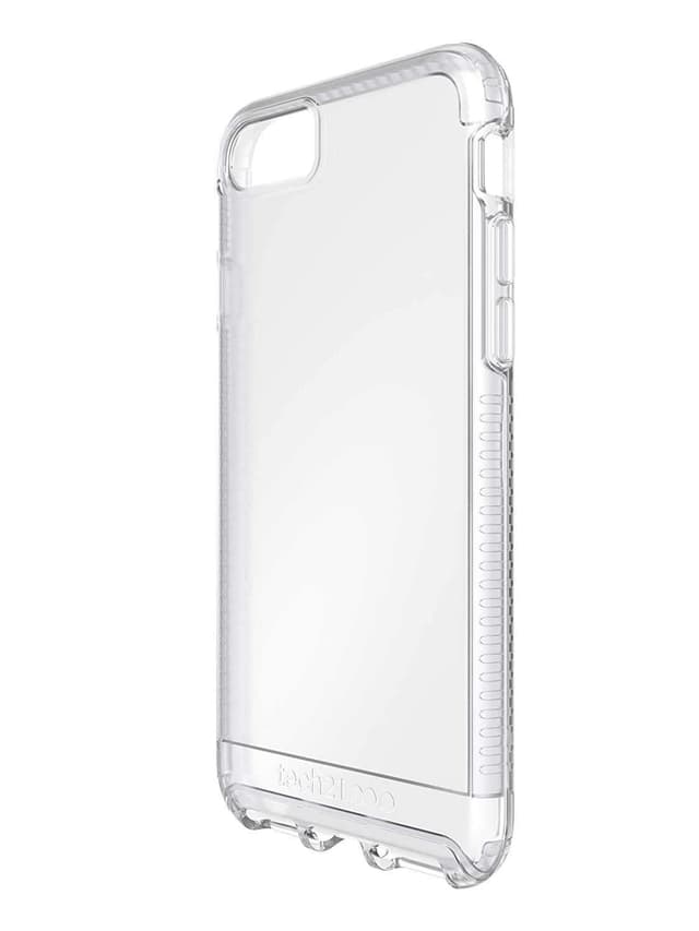 كفر ايفون 8/7  مقاوم للبقع والخدوش تيك 21 شفاف Tech21 Impact Clear Back Case for iPhone 8 / 7 