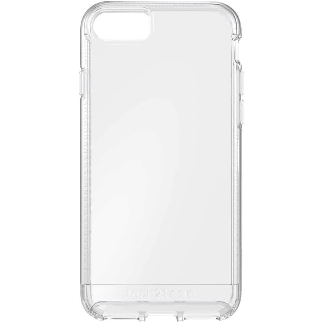 كفر ايفون 8/7  مقاوم للبقع والخدوش تيك 21 شفاف Tech21 Impact Clear Back Case for iPhone 8 / 7 