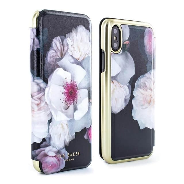 Ted Baker proporta ted baker iphone x mirror folio case malibai chelsea black