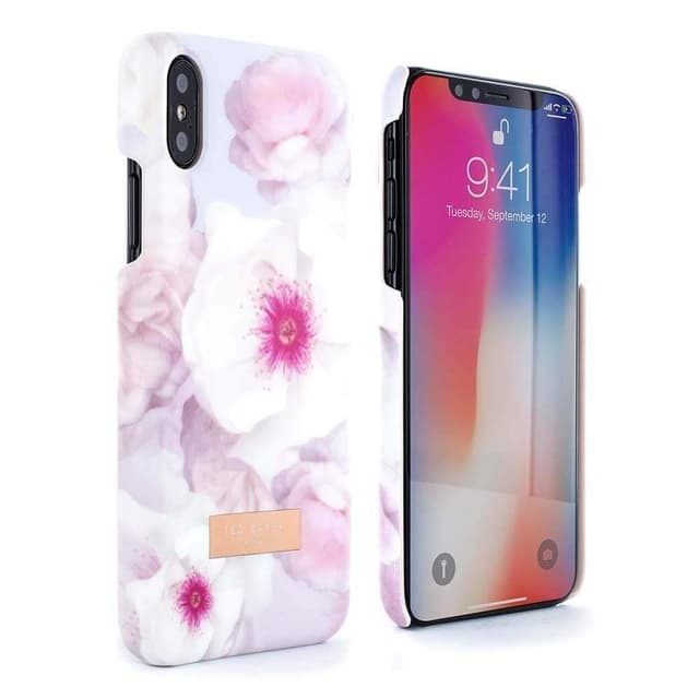 ted baker soft feel hard shell case namala chelsea grey for iphone x