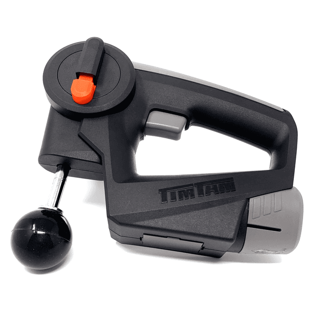 timtam all new power massager deep tissue muscle recovery gun black