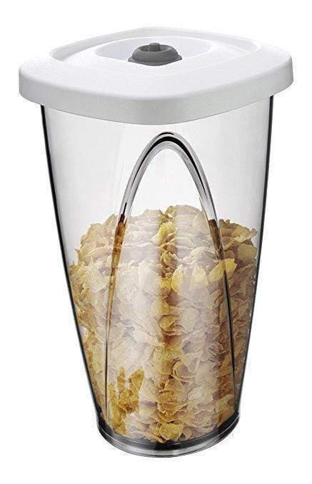 حافظة الطعام مع مضخة تفريغ 2.3L أبيض  Vacuum Storage Container - TOMORROW'S KITCHEN