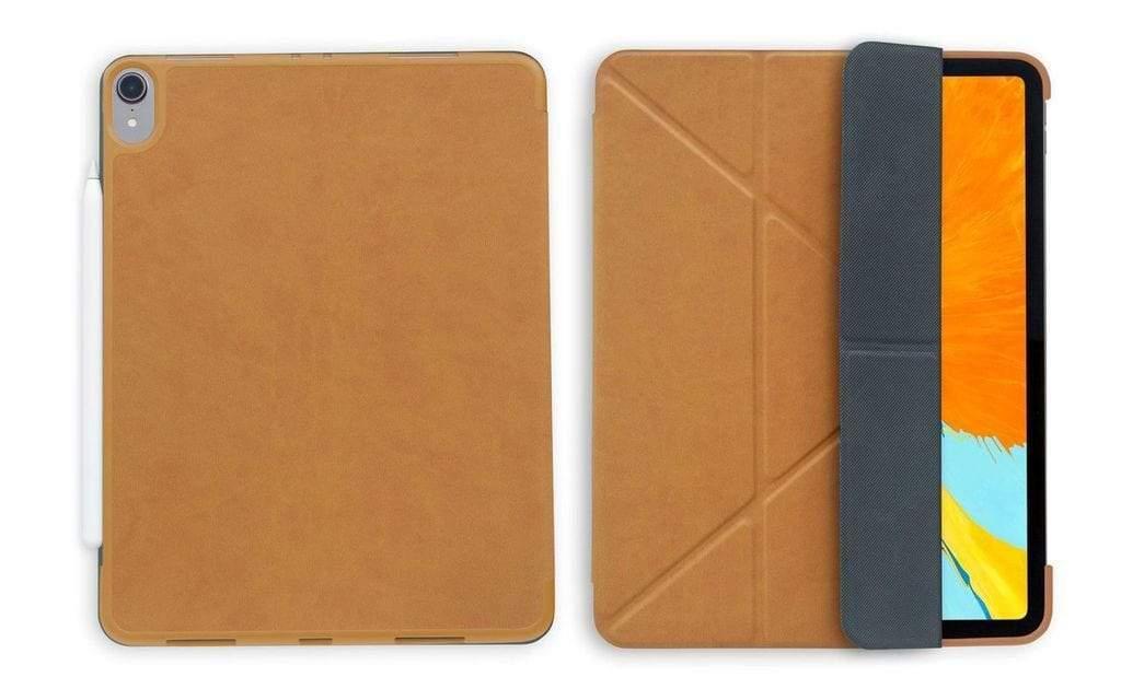 torrio plus case for ipad pro 11 face id and pencil slot brown