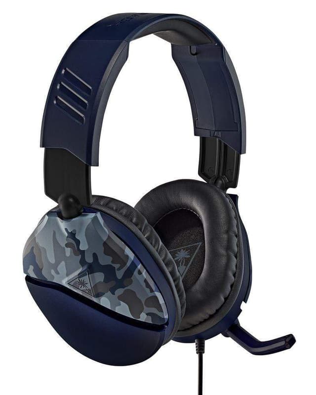 سماعات راس غمينغ سلكية مع ميكروفون فضي مموه ترتل بيتش TURTLE BEACH - Ear Force Recon 70 - silver