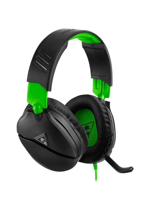 سماعات راس غمينغ سلكية مع ميكروفون اخضر ترتل بيتش TURTLE BEACH - Ear Force Recon 70X