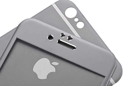 turtle brand apple iphone 6 plus full glass screen guard silver