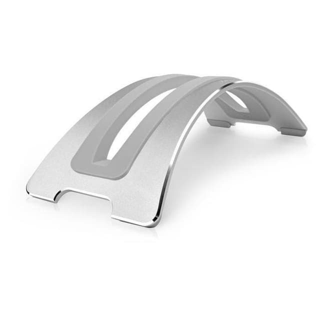 حامل رأسي Twelve South BOOKARC Vertical Macbook Stand - فضي